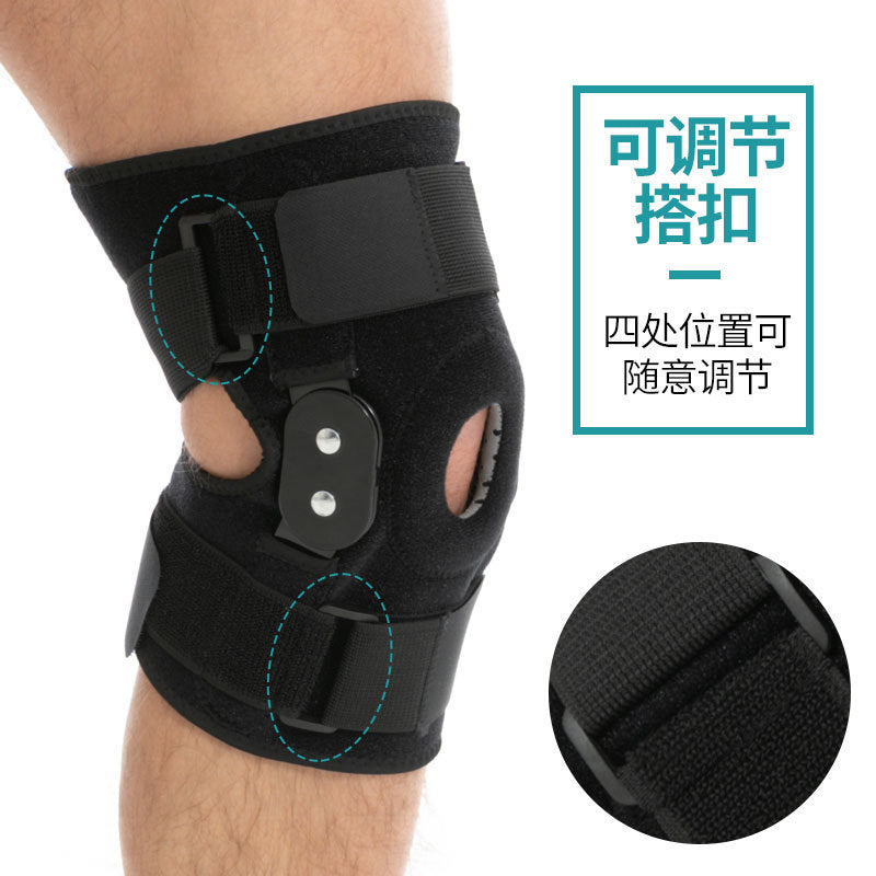 Knee pads for men's sports climbing, outdoor running, cycling, non-slip steel plate support, knee joint protection sleeve, basketball protective gear