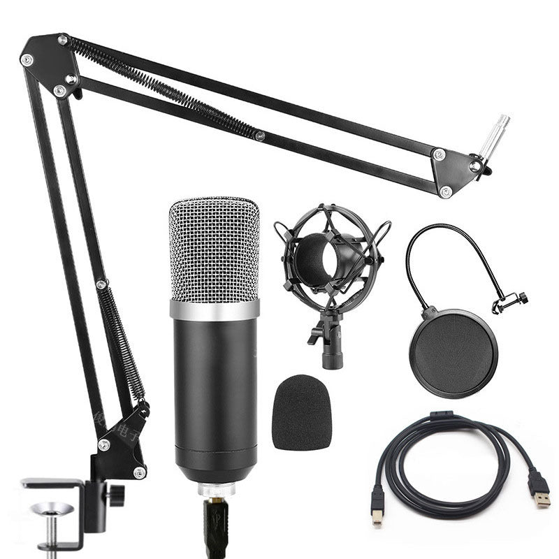 Cross-border special supply of new USB condenser microphone computer microphone bm-800 BM-700USB microphone karaoke