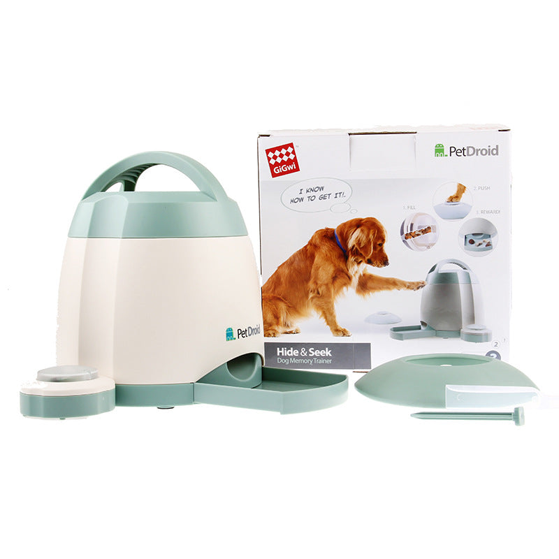 (One-piece delivery) Gigwi Smart Food Fort Electric Toy Training Development Intelligence Reward Interactive Feeding
