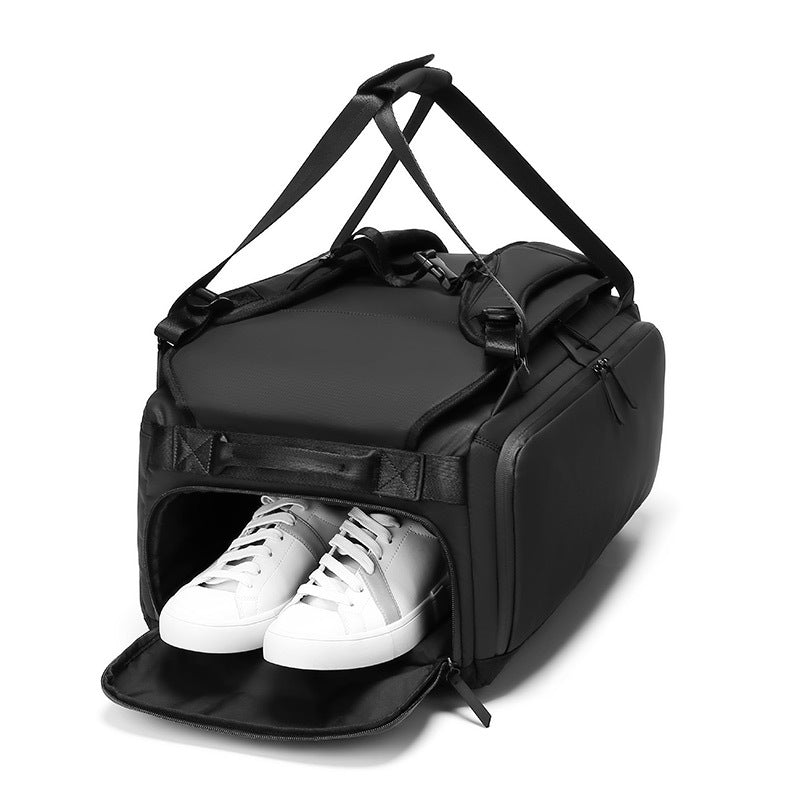Multifunctional dry and wet separation sports fitness bag large capacity outdoor travel bag business commuting men's backpack
