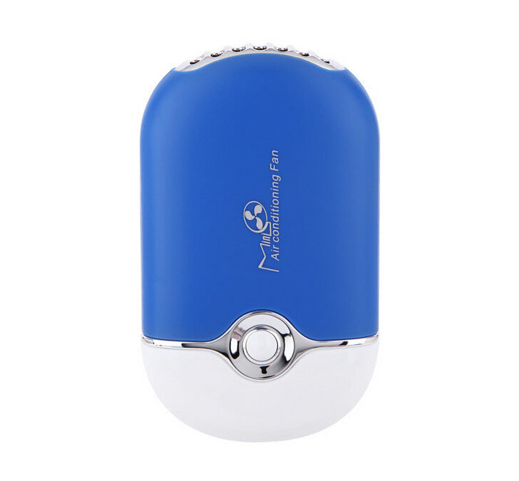 Source manufacturer eyelash fan new product grafting hair dryer fashionable mini air conditioner small fan USB charging portable