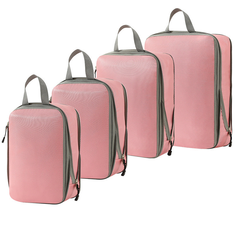 Travel storage bag compression seven-piece set digital toiletries cosmetics storage bag clothes shoes luggage travel bag