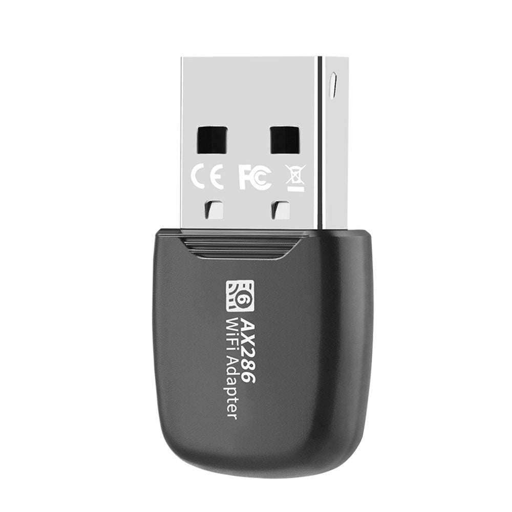 Wifi6 wireless network card driver-free 286M desktop notebook computer USB wireless WiFi receiver AP transmitter