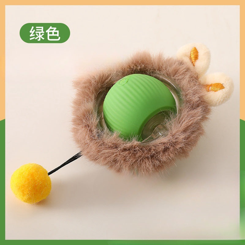 Cross-border intelligent automatic dog walking ball dog toy ball bite-resistant self-entertaining pet cat amusement artifact dog ball cat ball