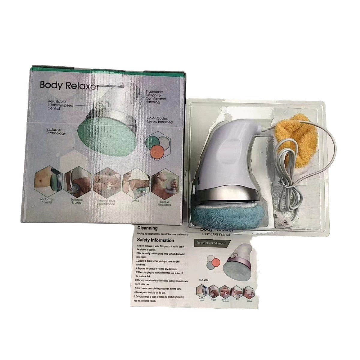 Multifunctional fat pushing machine massager vibration massager household electric massage hammer full body health massage equipment