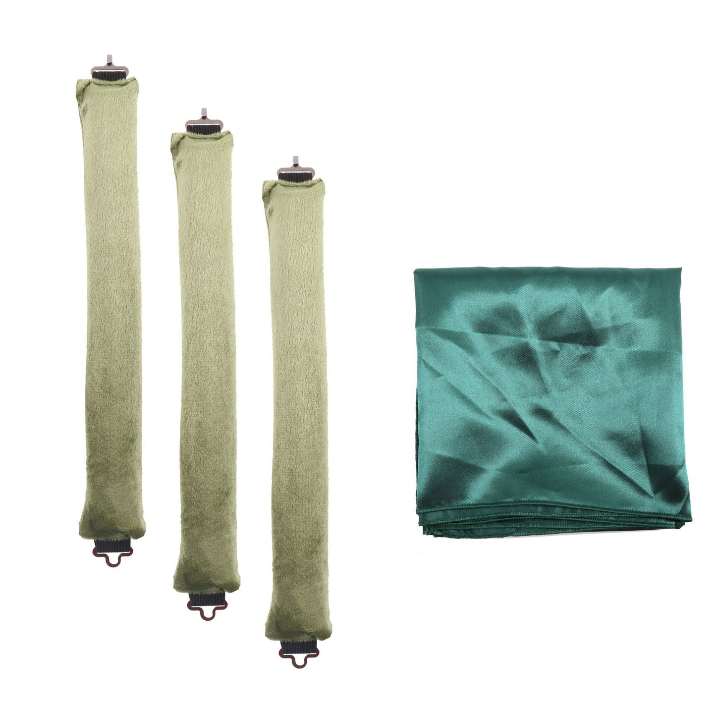 Heatless Curler with Hook for All Hair Types