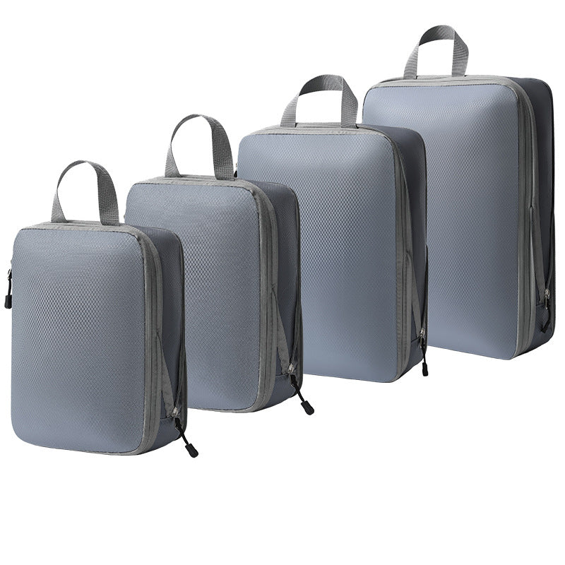 Travel storage bag compression seven-piece set digital toiletries cosmetics storage bag clothes shoes luggage travel bag