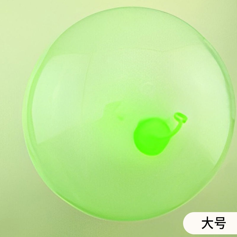 The unbreakable water balloon can be filled with water to relieve pressure and inflate for children to pat the ball and blow the balloon. The same style as the internet celebrity