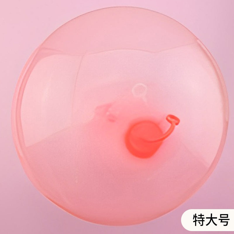 The unbreakable water balloon can be filled with water to relieve pressure and inflate for children to pat the ball and blow the balloon. The same style as the internet celebrity