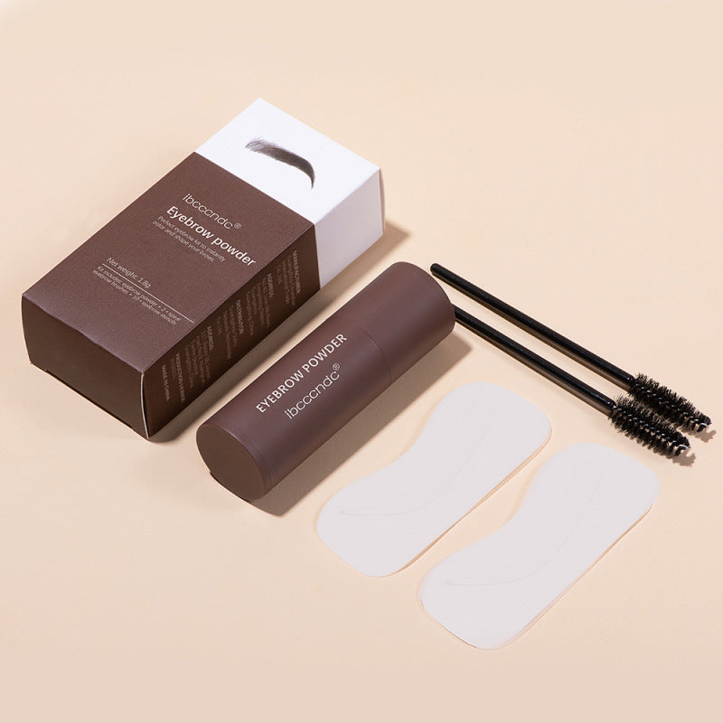 Cross-border cosmetics new eyebrow powder stamp set eyebrow shaping lazy natural not easy to remove makeup fade eyebrow card foreign trade