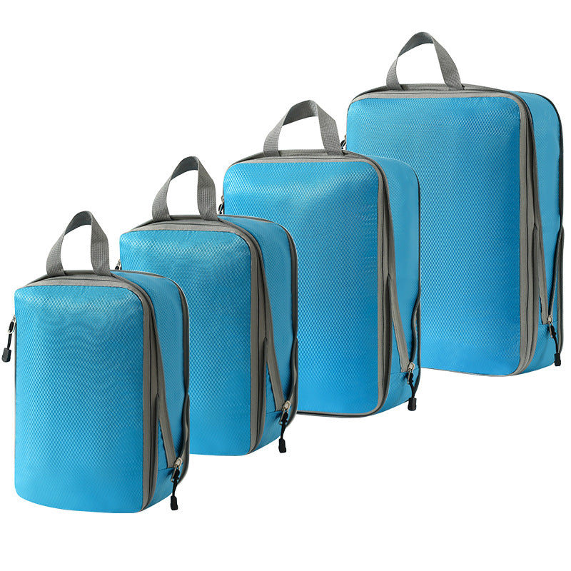 Travel storage bag compression seven-piece set digital toiletries cosmetics storage bag clothes shoes luggage travel bag