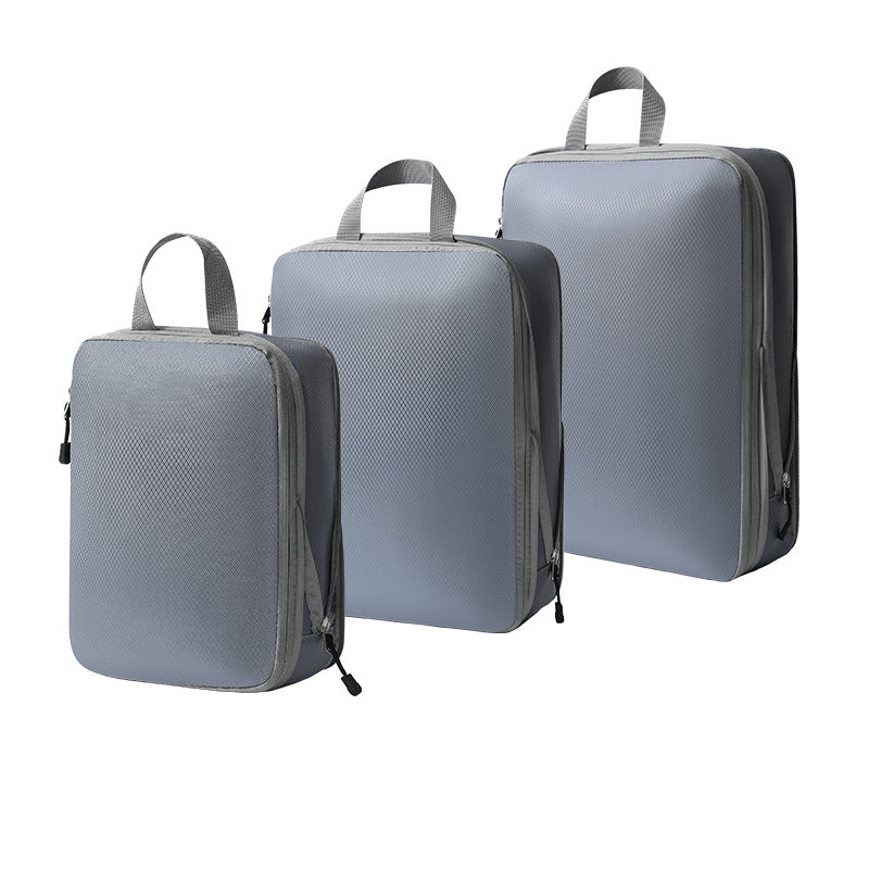 Travel storage bag compression seven-piece set digital toiletries cosmetics storage bag clothes shoes luggage travel bag
