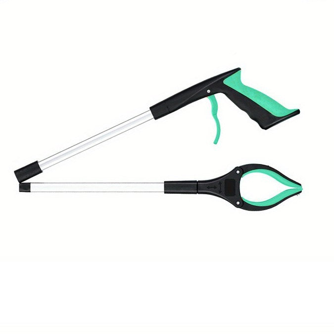 Aluminum alloy garbage clamp sanitary pliers sanitation garbage picking tool picker long clamp pick up foldable pliers
