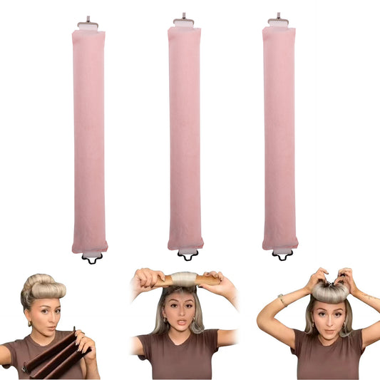 Heatless Curler with Hook for All Hair Types