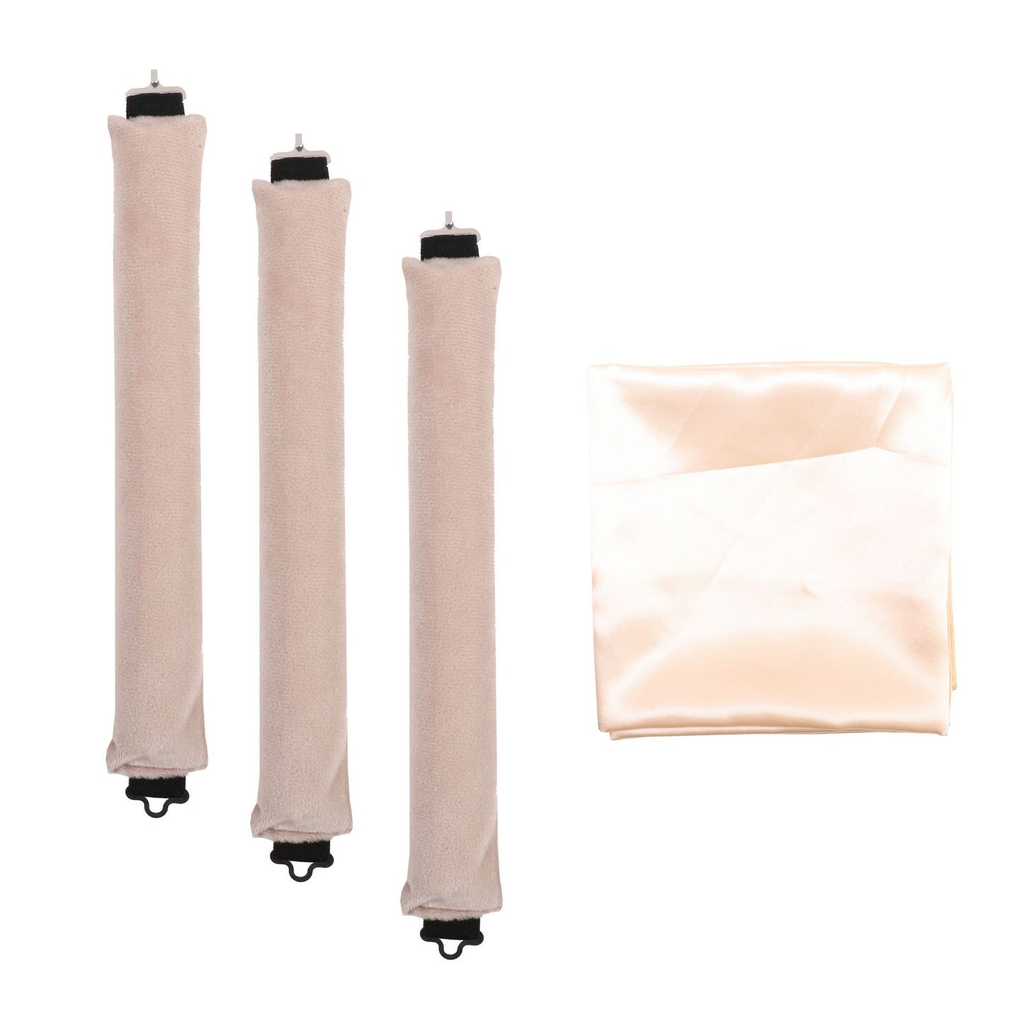 Heatless Curler with Hook for All Hair Types