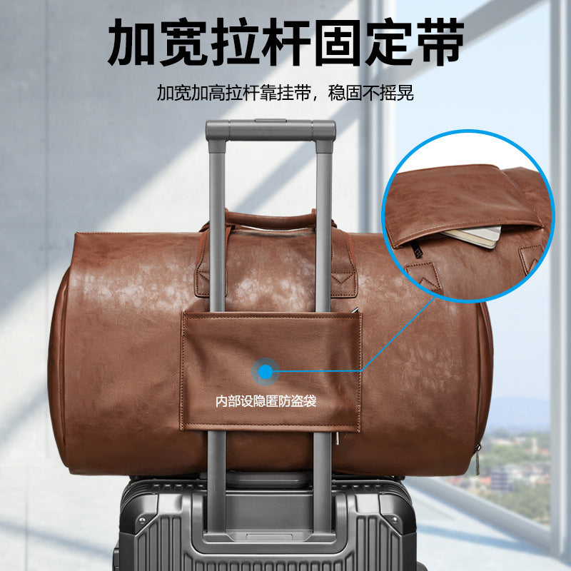 Cross-border waterproof travel suit bag men's business trip suit storage formal hand-held messenger large capacity luggage bag