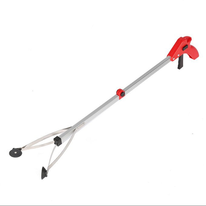 Aluminum alloy garbage clamp sanitary pliers sanitation garbage picking tool picker long clamp pick up foldable pliers