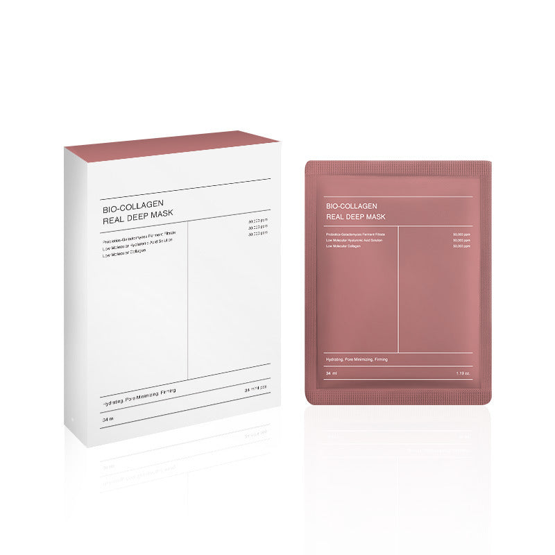 Cross-border exclusive supply BIO-COLLAGENREAL DEEP MASK biological collagen moisturizing patch mask