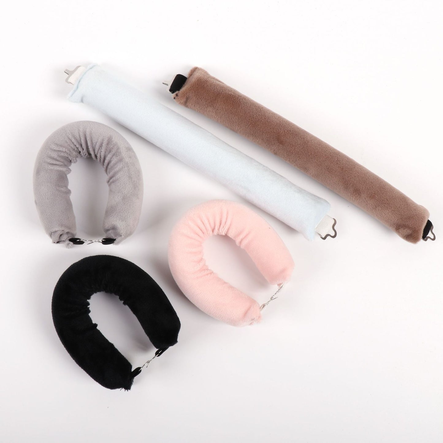 Heatless Curler with Hook for All Hair Types