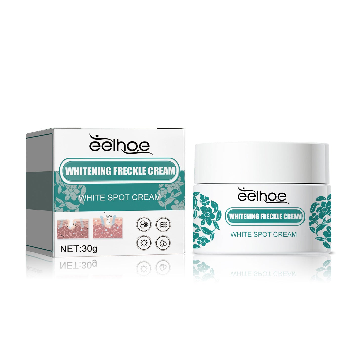 EELHOE Whitening and Spot Lightening Cream Moisturizing and lightening spots, whitening and brightening skin, anti-aging cream
