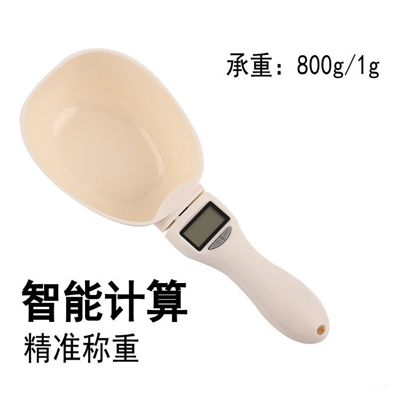 Spoon scale food scale mini electronic scale ingredient scale cat food dog food pet scale baking measuring spoon