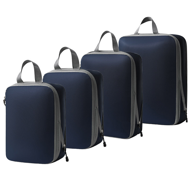 Travel storage bag compression seven-piece set digital toiletries cosmetics storage bag clothes shoes luggage travel bag