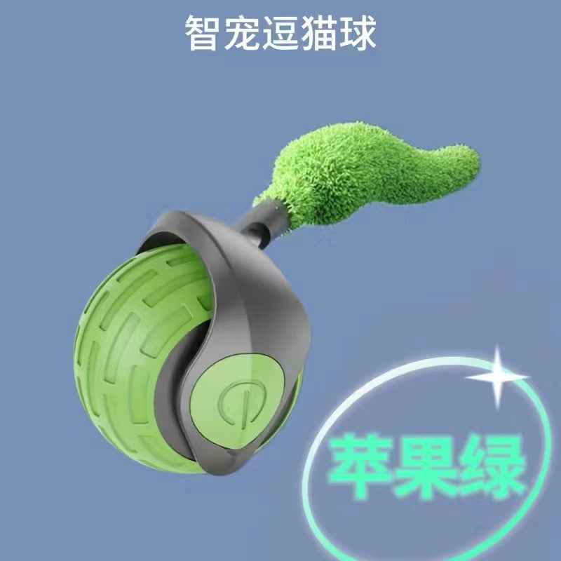 Cat toy electric rolling ball self-entertainment intelligent cat ball automatic cat stick to consume physical energy