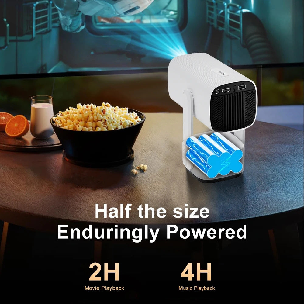 Cross-border K2 projector WiFi HD Android smart auto focus built-in battery portable mini projector