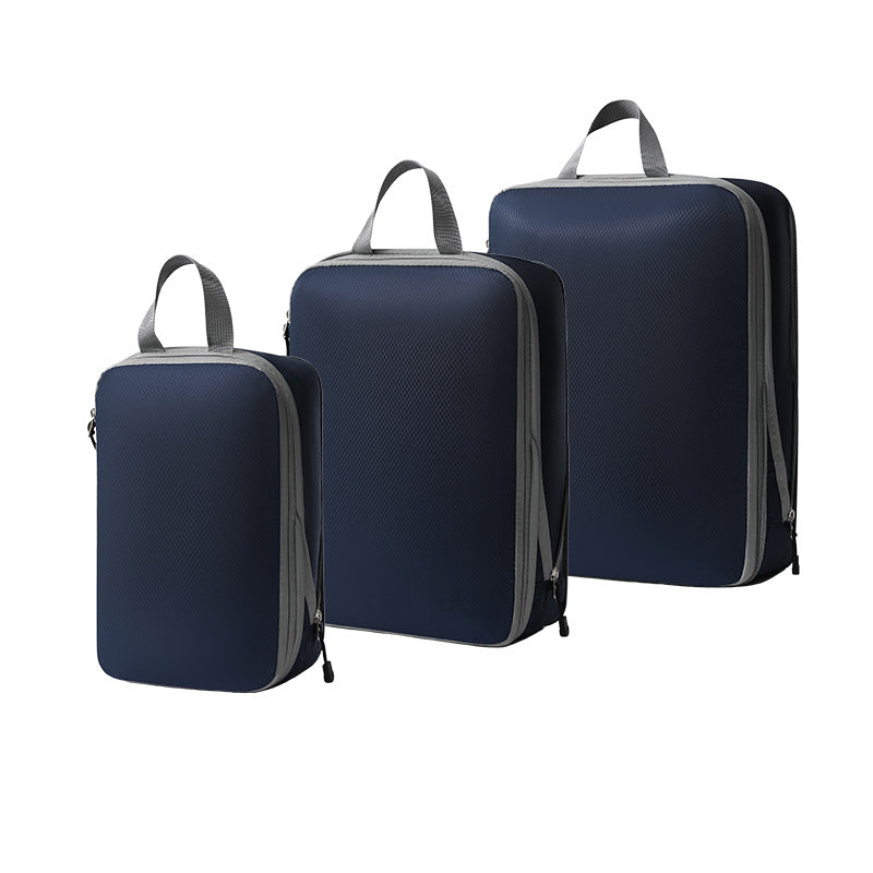 Travel storage bag compression seven-piece set digital toiletries cosmetics storage bag clothes shoes luggage travel bag