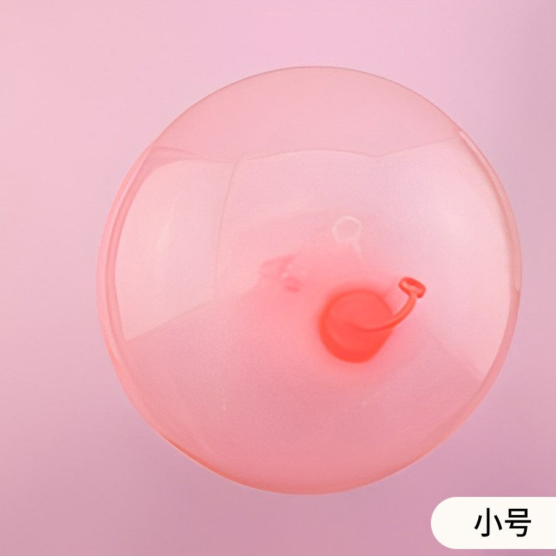 The unbreakable water balloon can be filled with water to relieve pressure and inflate for children to pat the ball and blow the balloon. The same style as the internet celebrity