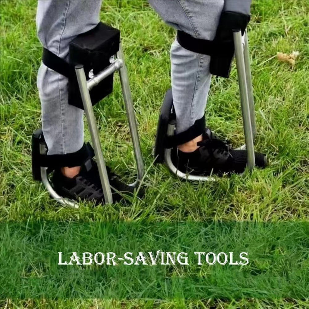 Lazy garlic picker, garlic kneeling pad, agricultural work artifact, work bench, mobile kneeling to relieve knee pressure, garden kneeling