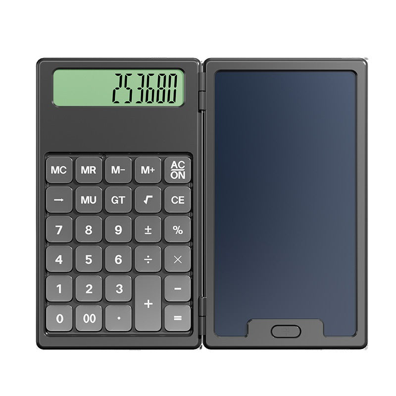 Calculator handwriting tablet learning business office portable folding LCD writing tablet calculator function science