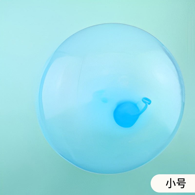 The unbreakable water balloon can be filled with water to relieve pressure and inflate for children to pat the ball and blow the balloon. The same style as the internet celebrity