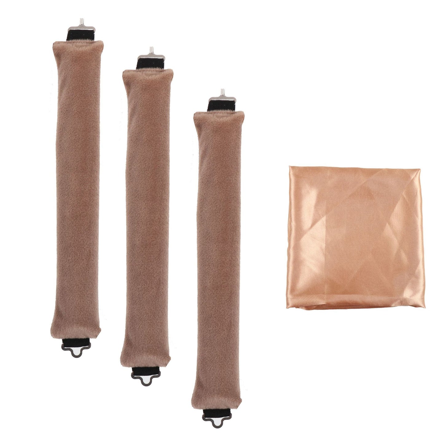 Heatless Curler with Hook for All Hair Types