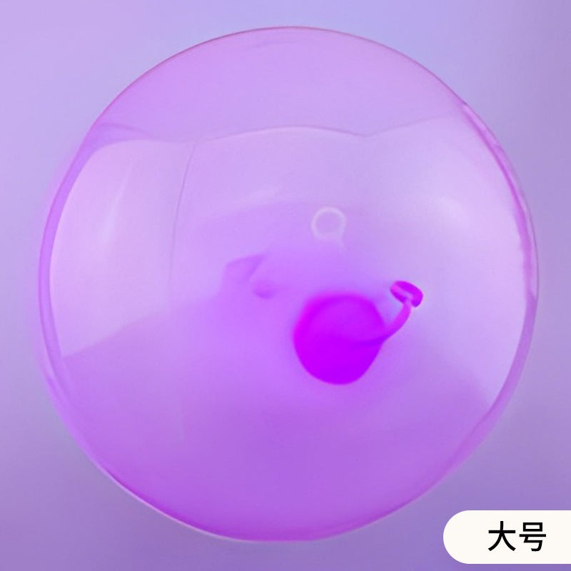 The unbreakable water balloon can be filled with water to relieve pressure and inflate for children to pat the ball and blow the balloon. The same style as the internet celebrity