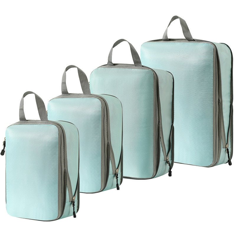 Travel storage bag compression seven-piece set digital toiletries cosmetics storage bag clothes shoes luggage travel bag