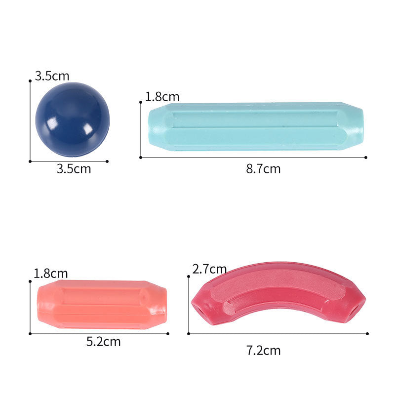 Wholesale magnetic building blocks large particle toys children's decompression magnetic building blocks magnetic tiles to build a variety of magnetic rods