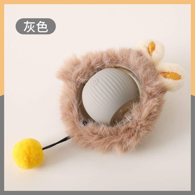 Cat toy electric rolling ball self-entertainment intelligent cat ball automatic cat stick to consume physical energy