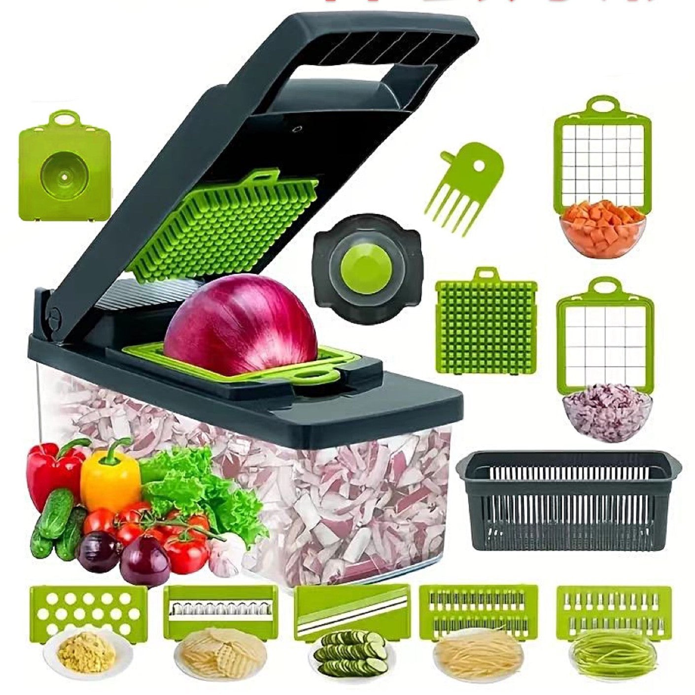 Multifunctional Vegetable Chopper