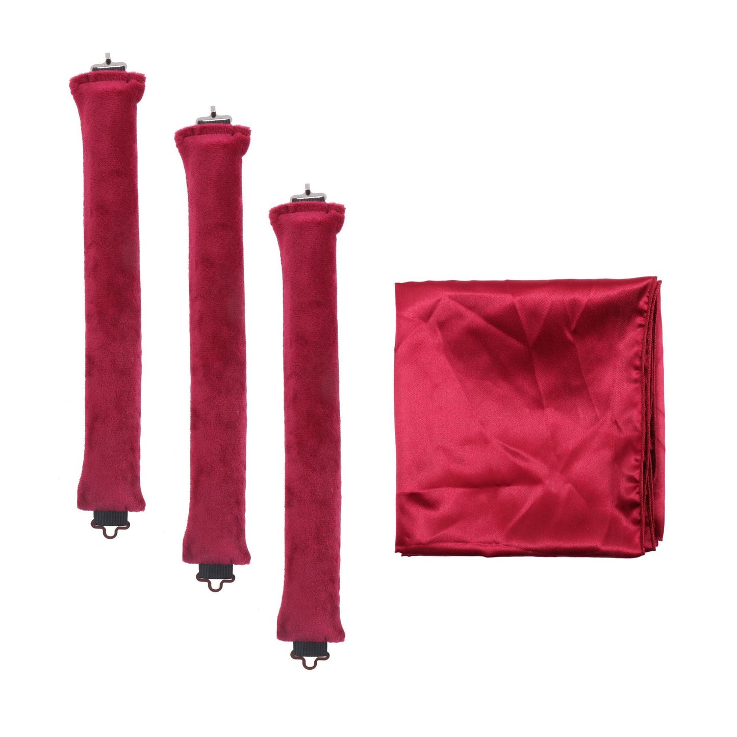 Heatless Curler with Hook for All Hair Types