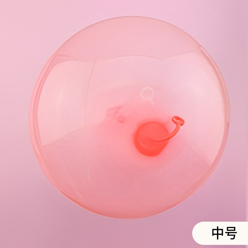 The unbreakable water balloon can be filled with water to relieve pressure and inflate for children to pat the ball and blow the balloon. The same style as the internet celebrity