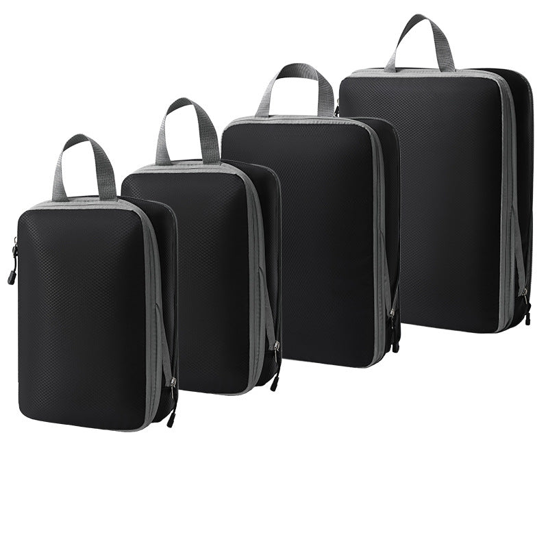 Travel storage bag compression seven-piece set digital toiletries cosmetics storage bag clothes shoes luggage travel bag