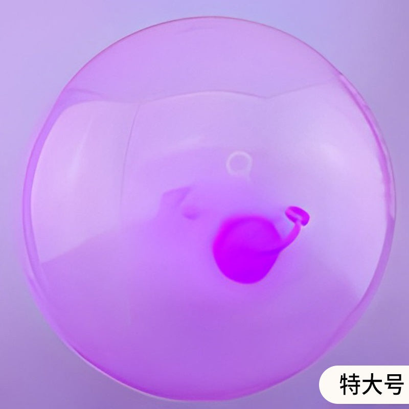 The unbreakable water balloon can be filled with water to relieve pressure and inflate for children to pat the ball and blow the balloon. The same style as the internet celebrity