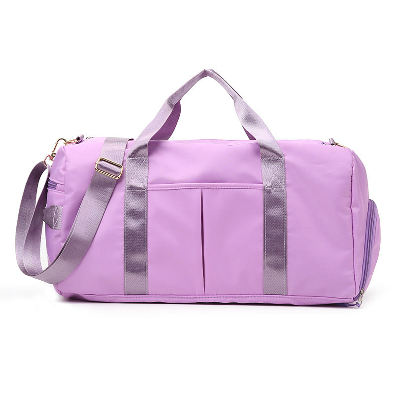 lulu same style fitness bag, wet and dry separation, large capacity yoga bag, cross-border fashion trend, lightweight sports travel bag