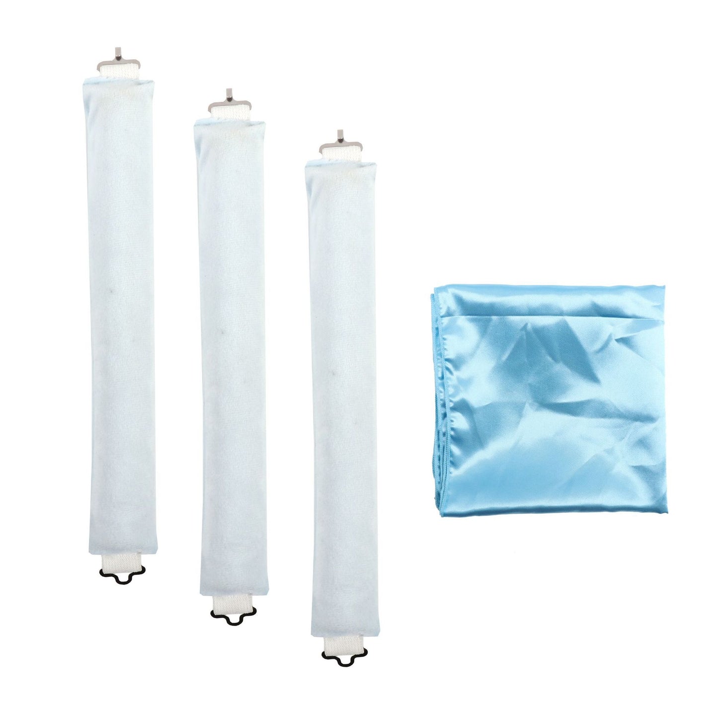 Heatless Curler with Hook for All Hair Types