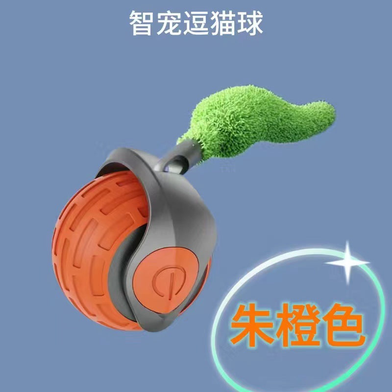 Cat toy electric rolling ball self-entertainment intelligent cat ball automatic cat stick to consume physical energy