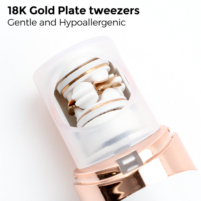 2 In 1 Mini Electric Epilator Facial Shaver Portable Women's Special Hair Removal Device Low-sensitivity Blade