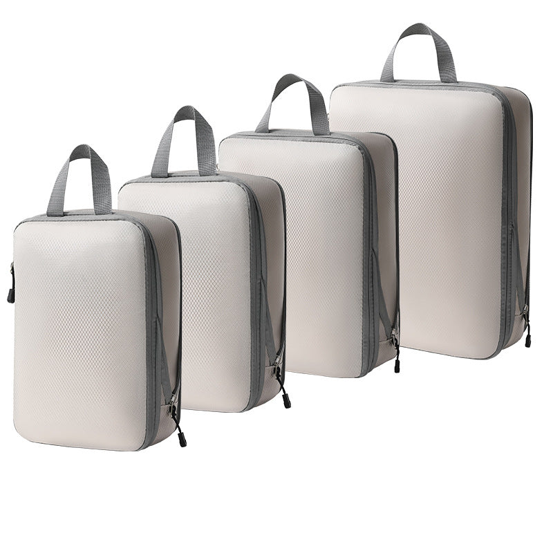 Travel storage bag compression seven-piece set digital toiletries cosmetics storage bag clothes shoes luggage travel bag