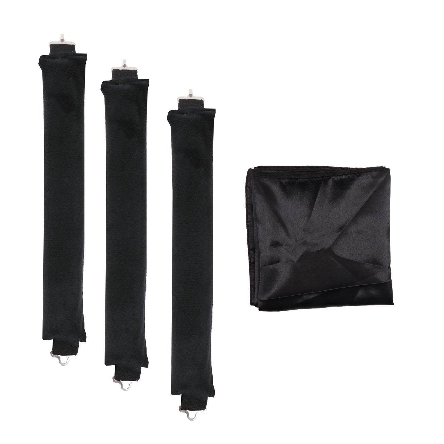 Heatless Curler with Hook for All Hair Types