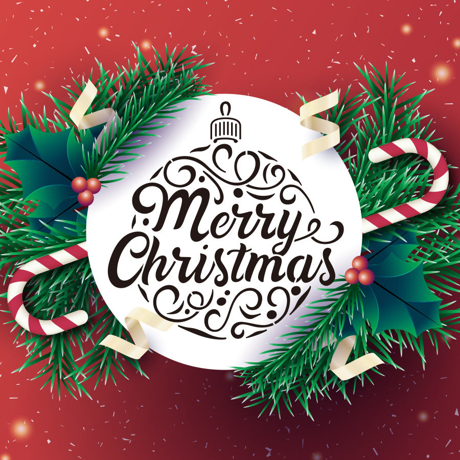 New Christmas painting template Merry Christmas Amazon hot selling painting plastic template